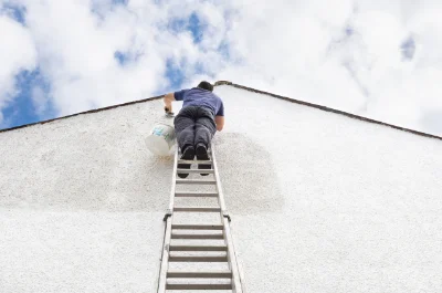 Peinture extérieure à Poulaines — façades et ravalement